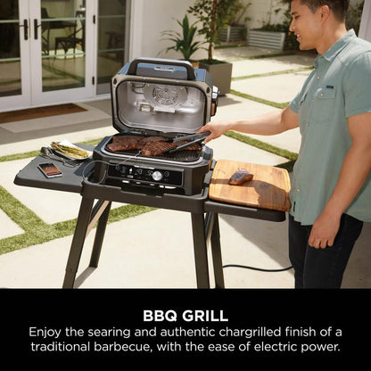 Ninja Woodfire Pro Connect XL Electric BBQ Grill & Smoker OG901UK