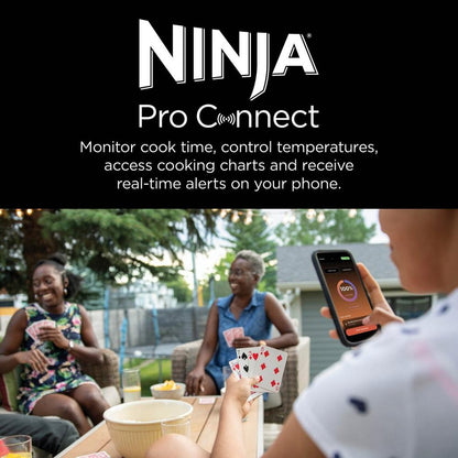 Ninja Woodfire Pro Connect XL Electric BBQ Grill & Smoker OG901UK