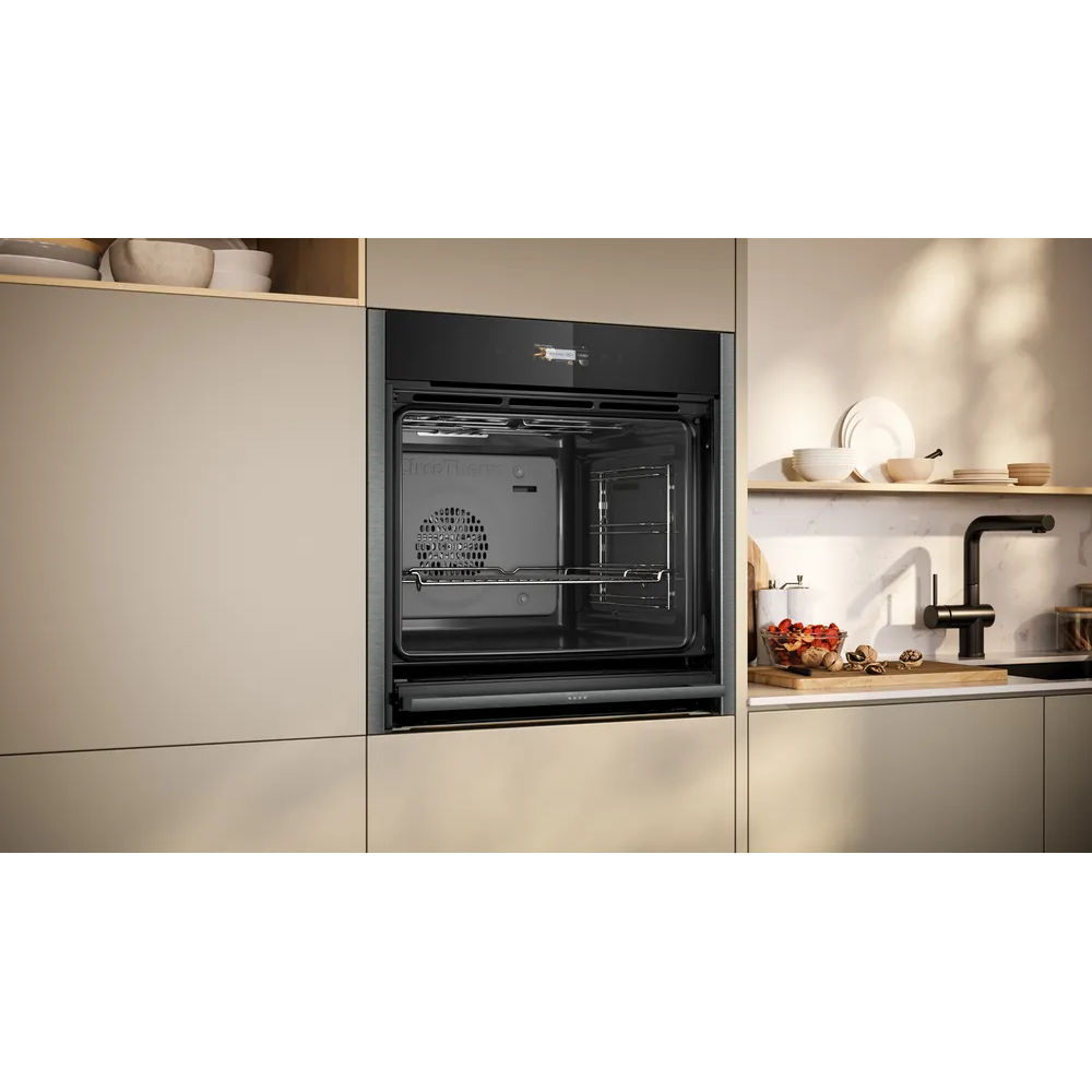 NEFF Slide & Hide Built-In Single Electric Oven B54CR31G0B