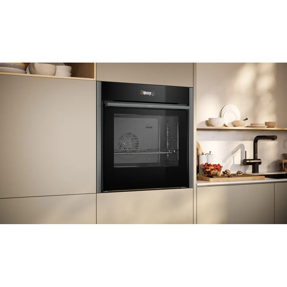 NEFF Slide & Hide Built-In Single Electric Oven B54CR31G0B