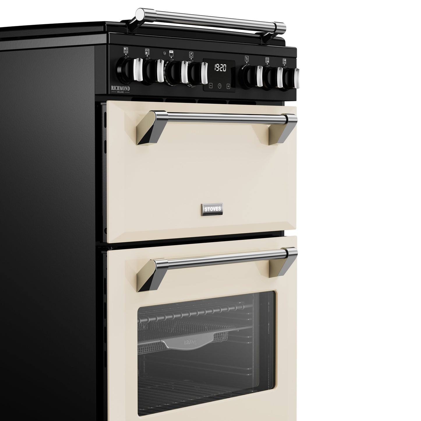 Stoves Richmond Deluxe 60cm Dual Fuel Freestanding Cooker – Cream