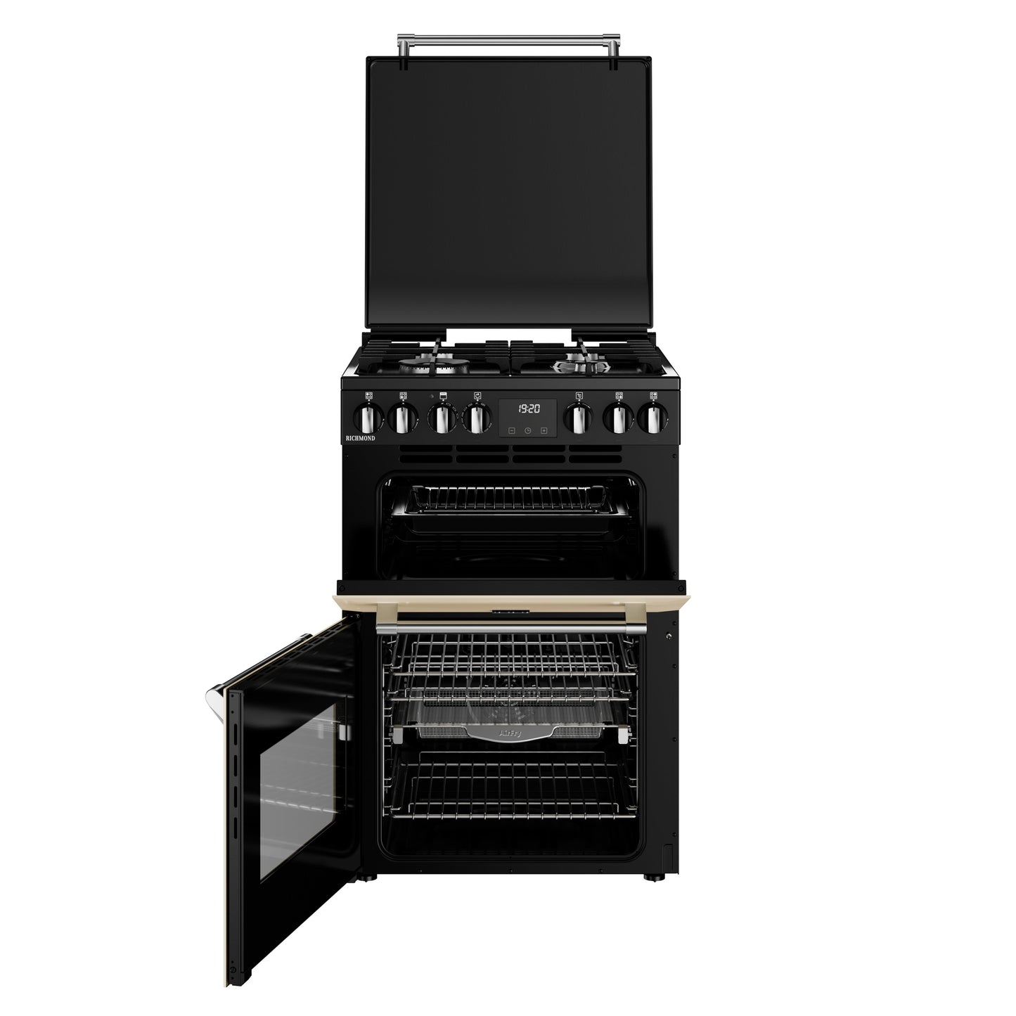 Stoves Richmond Deluxe 60cm Dual Fuel Freestanding Cooker – Cream