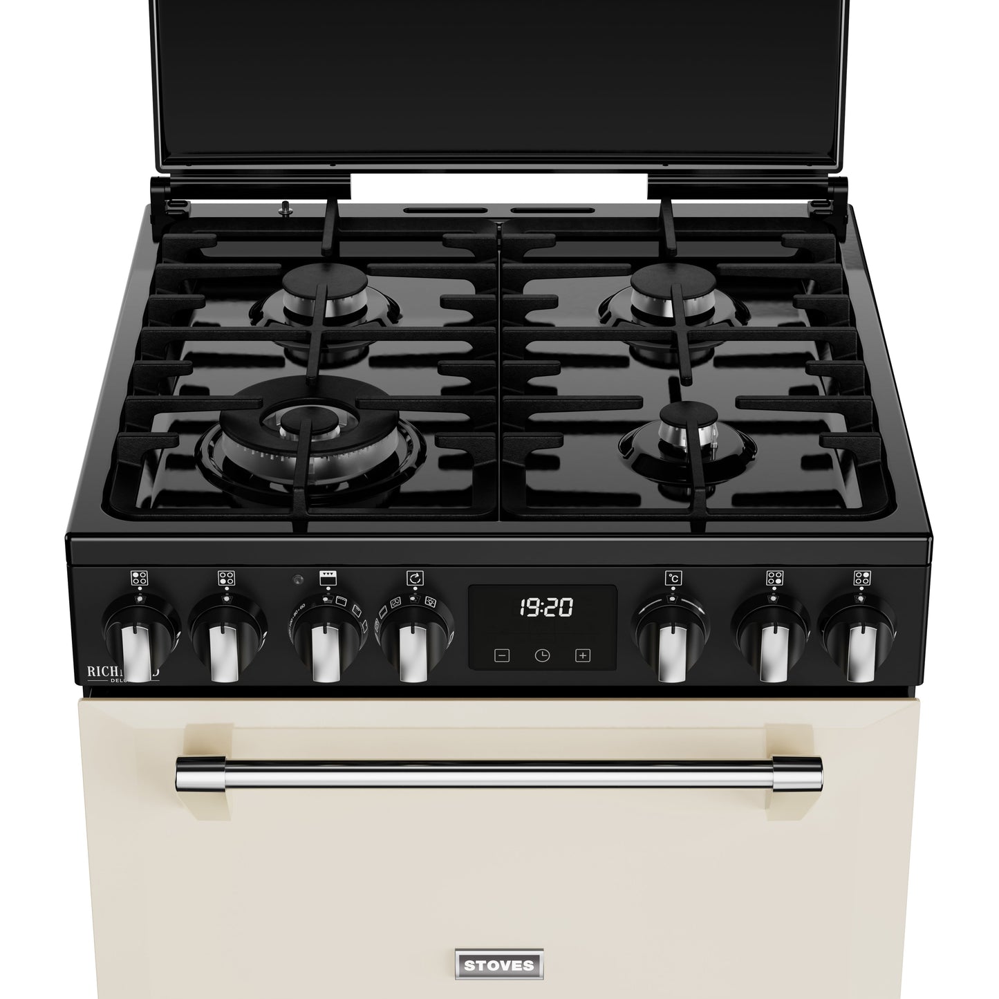 Stoves Richmond Deluxe 60cm Dual Fuel Freestanding Cooker – Cream