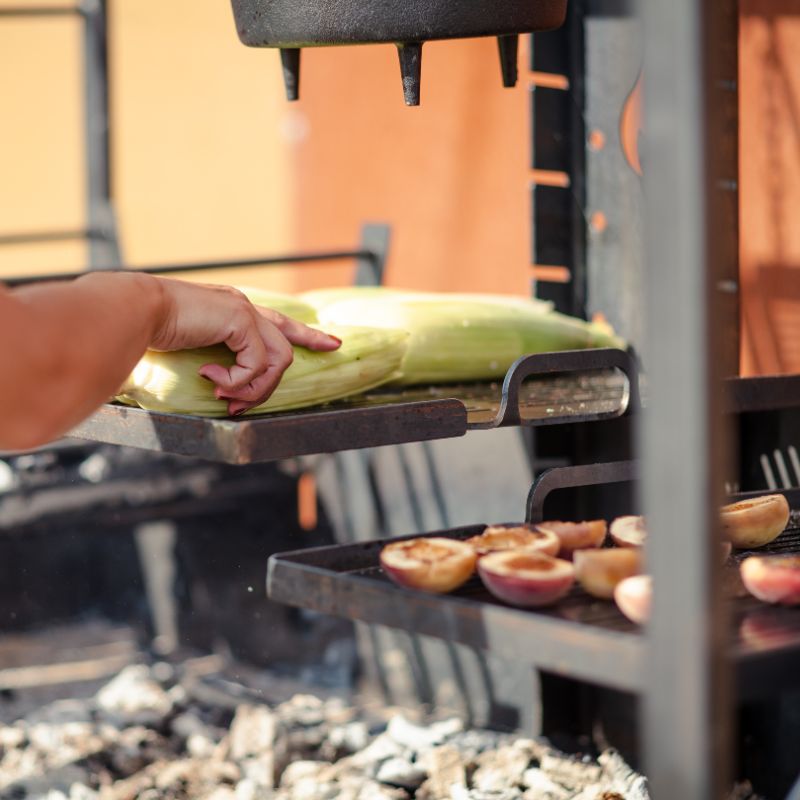 Firepits UK Asado Doble Charcoal BBQ Grill