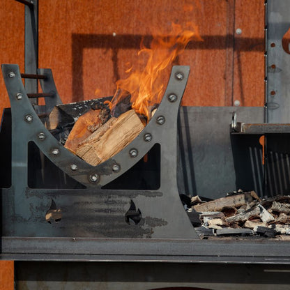 Firepits UK Asado Doble Charcoal BBQ Grill