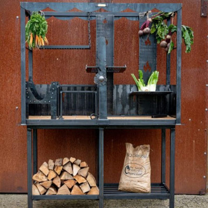 Firepits UK Asado Doble Charcoal BBQ Grill