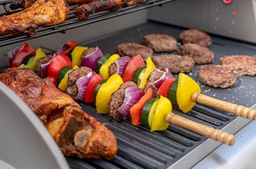 Cabinologist Texas 4 Burner Gas BBQ Grill Outdoor Kitchen with Side Burner – Stainless Steel