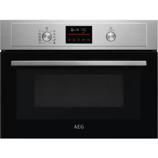 AEG Built-In Microwave Oven with Grill KMX525060M – Stainless Steel