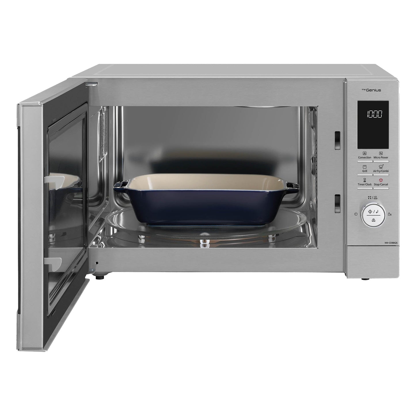 Panasonic 4-in-1 Air Fryer Combination Microwave Oven – Stainless Steel