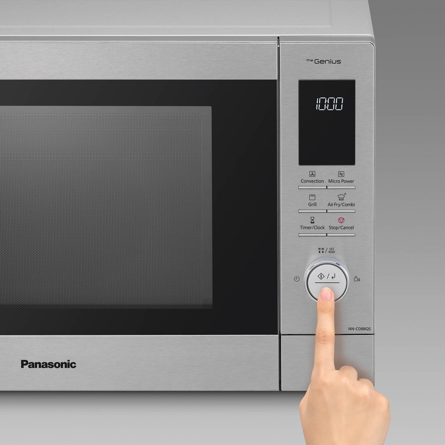 Panasonic 4-in-1 Air Fryer Combination Microwave Oven – Stainless Steel