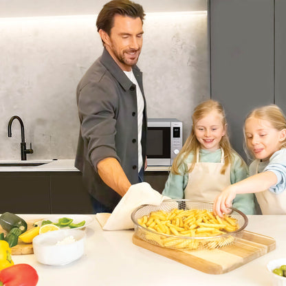 Panasonic 4-in-1 Air Fryer Combination Microwave Oven – Stainless Steel