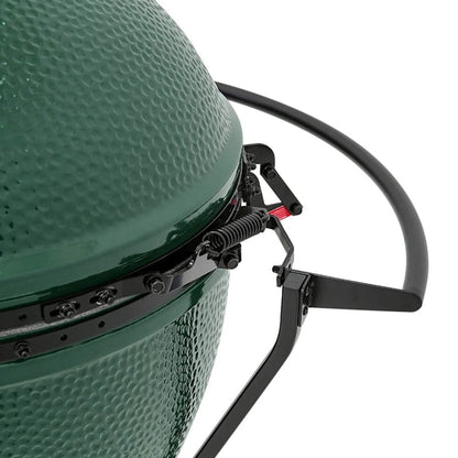 g Green Egg Large Kamado Charcoal BBQ Grill with Conveggtor