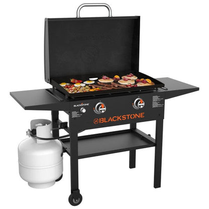 Blackstone 28" Gas Griddle Flat Top BBQ Cooking Station with Hood